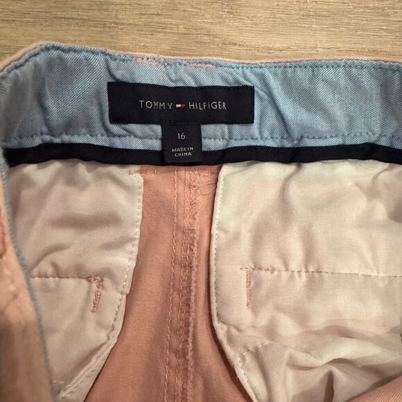 TOMMY HILFIGER BOYS PINK DRESS PANTS STRETCH SIZE 16 NEW - Picture 5 of 9